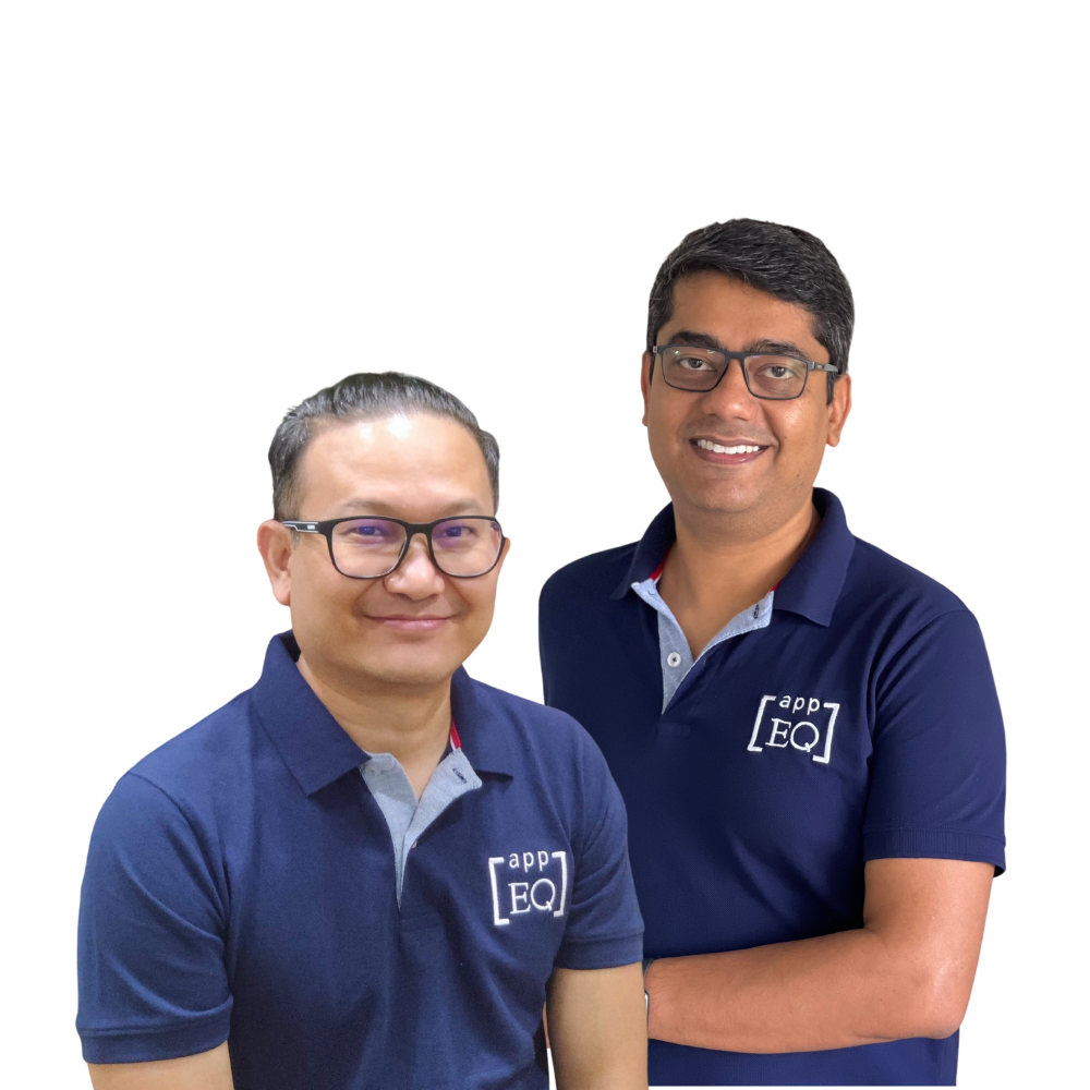 AppEQ Founders - Manoranjan & Rajat