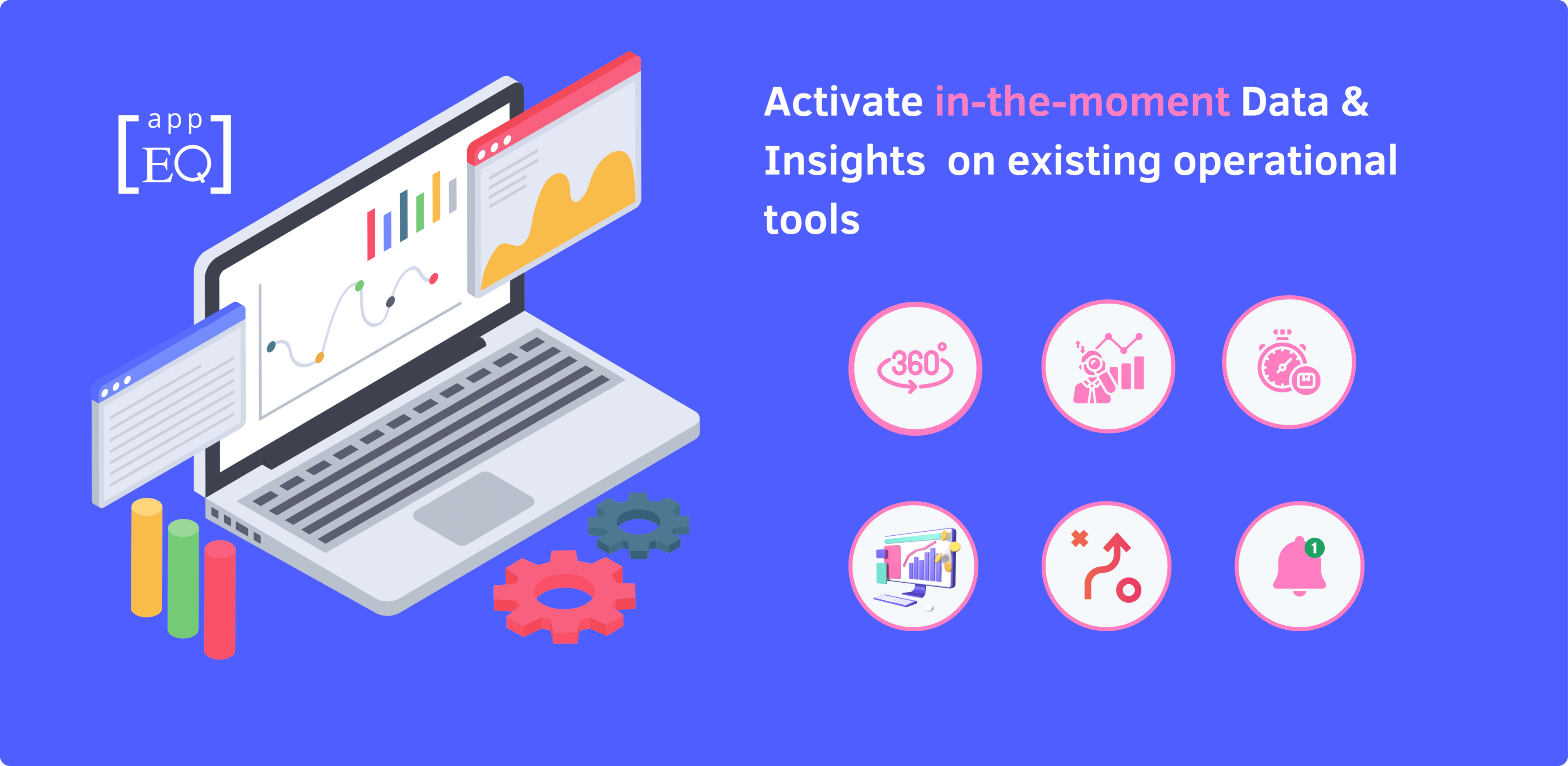 In-App Widgets to activate Customer Data and Insights on existing tools