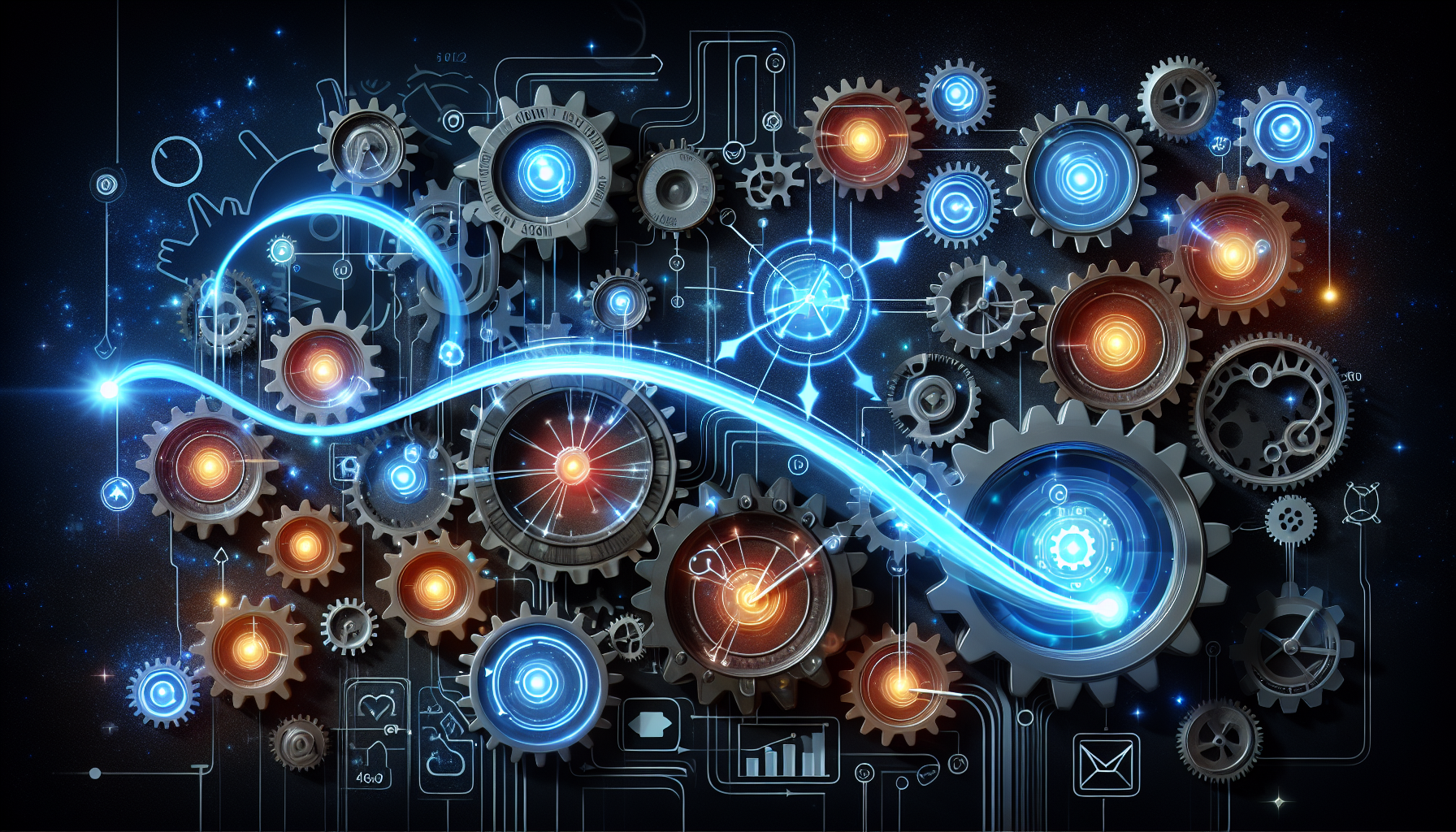 Illustration of task automation with Mixpanel and HubSpot triggers